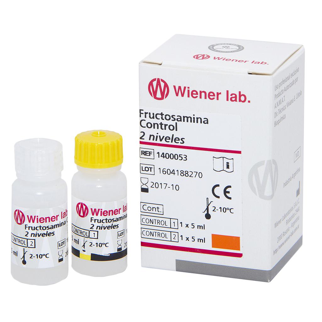 Fructosamina Control 2 niveles