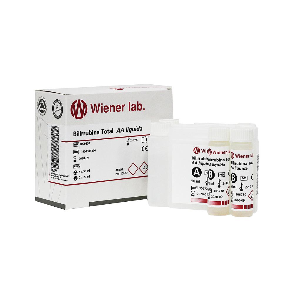 Bilirrubina total AA líquida
