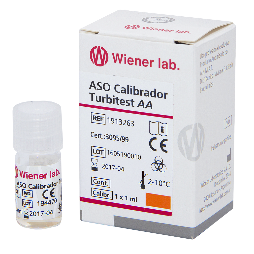 ASO Calibrador Turbitest AA