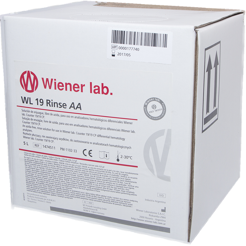 WL 19 Rinse AA (Detergente)