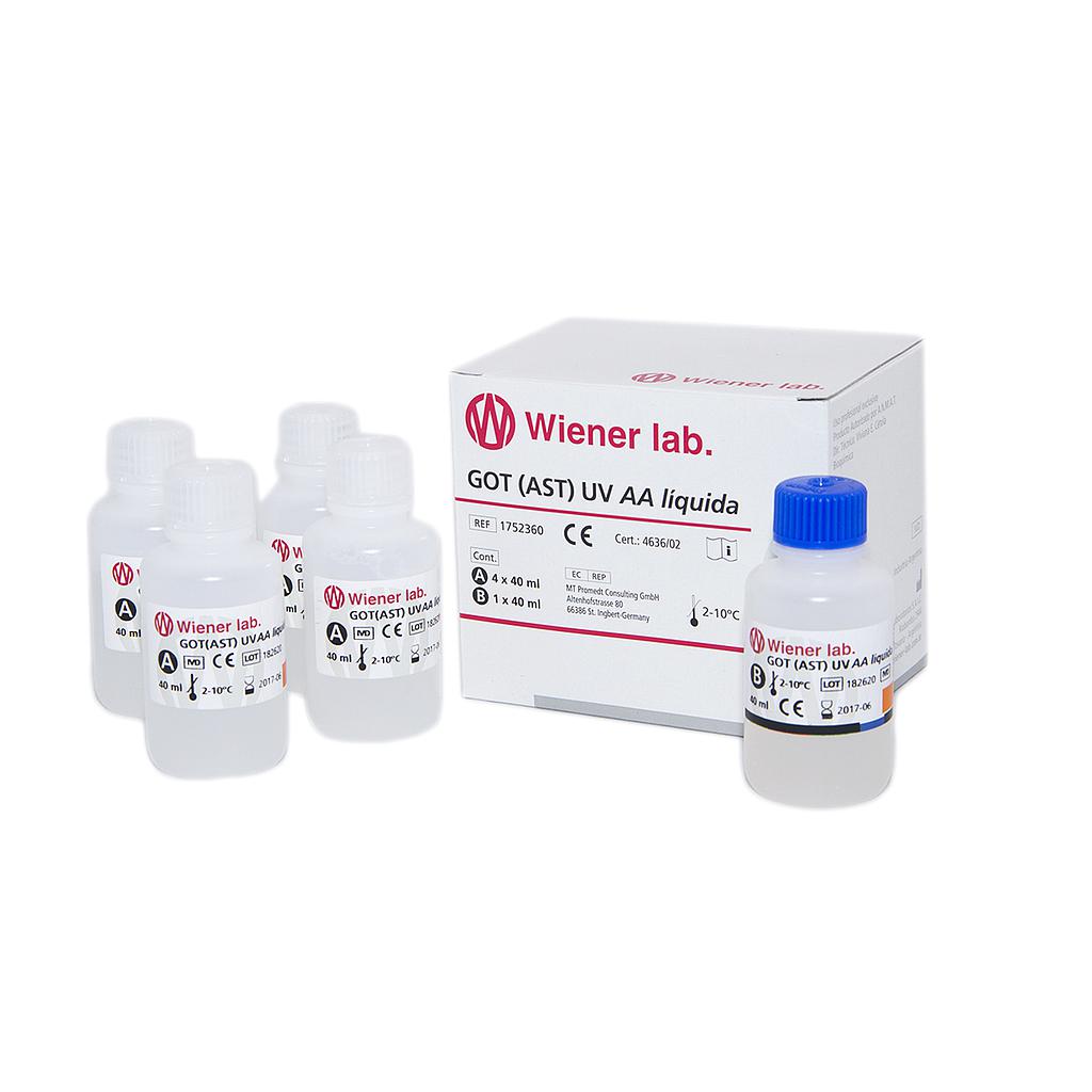 GOT (AST) UV AA líquida