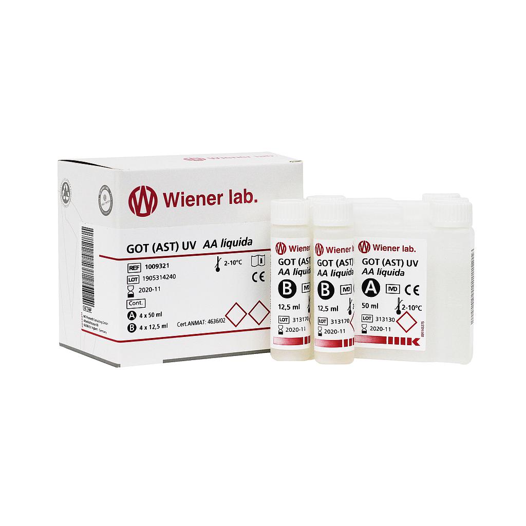 GOT (AST) UV AA líquida   