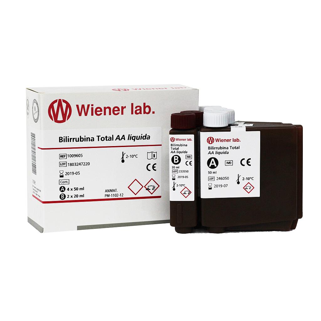 Bilirrubina total AA líquida