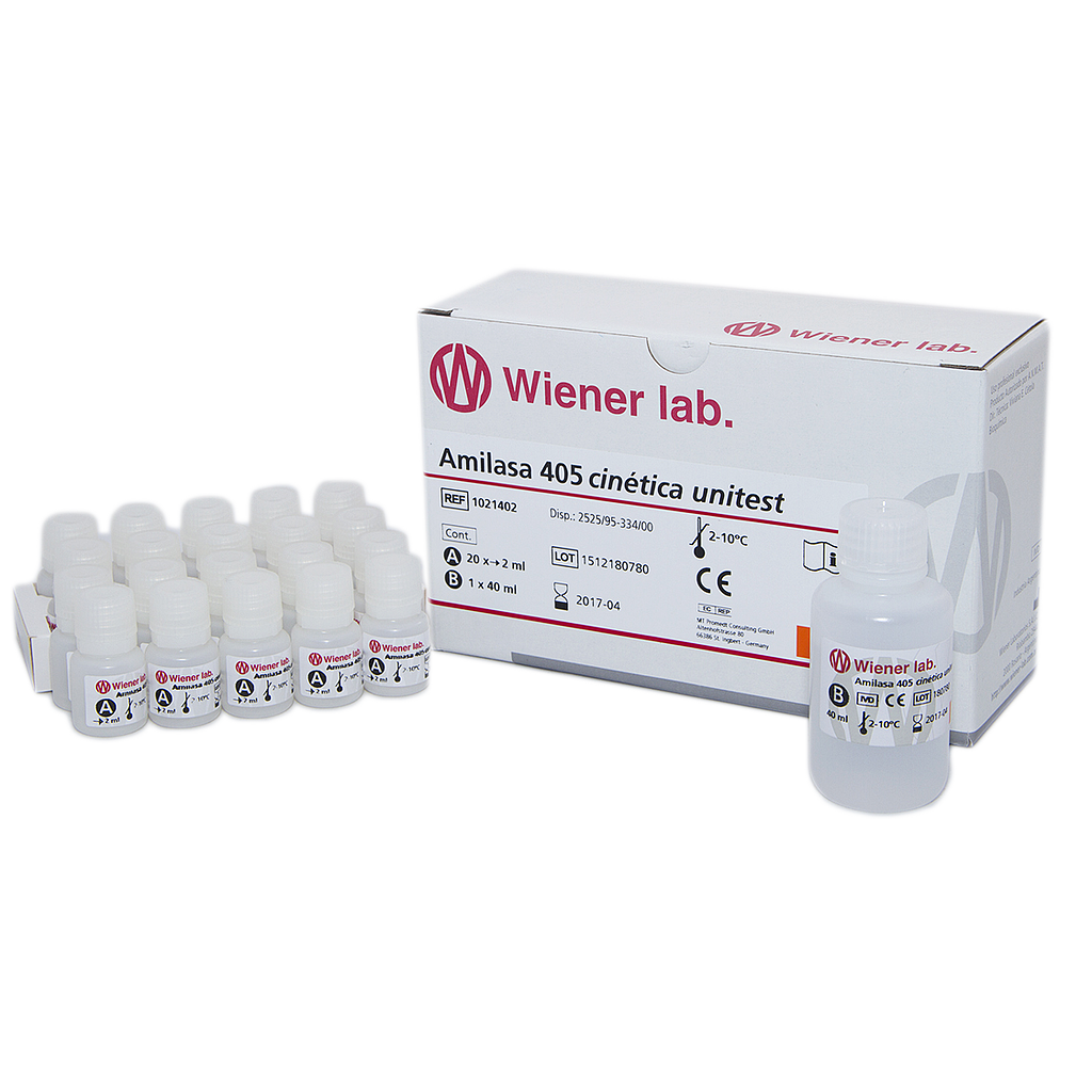 Amilasa 405 cinética unitest 