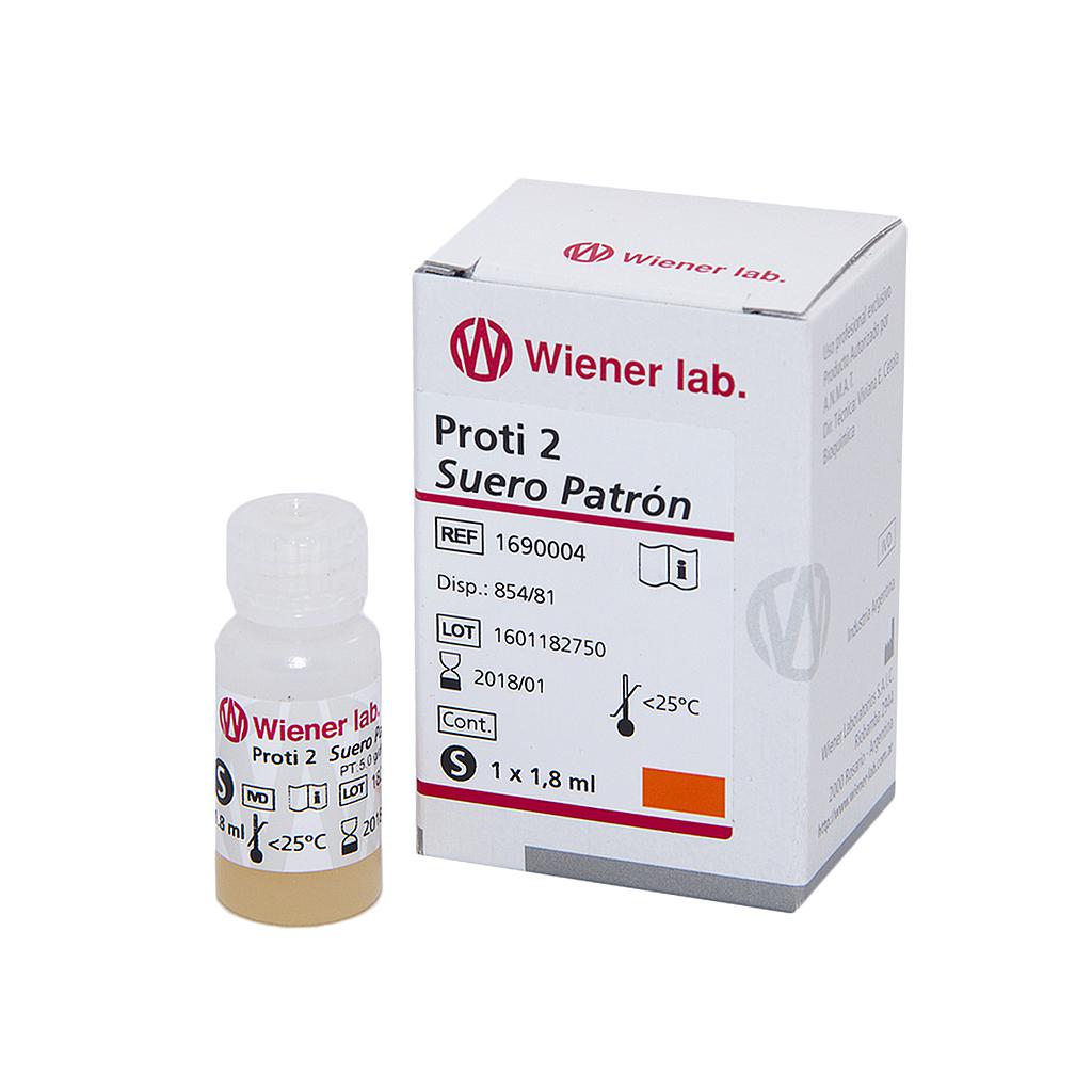 Proti 2 suero patrón