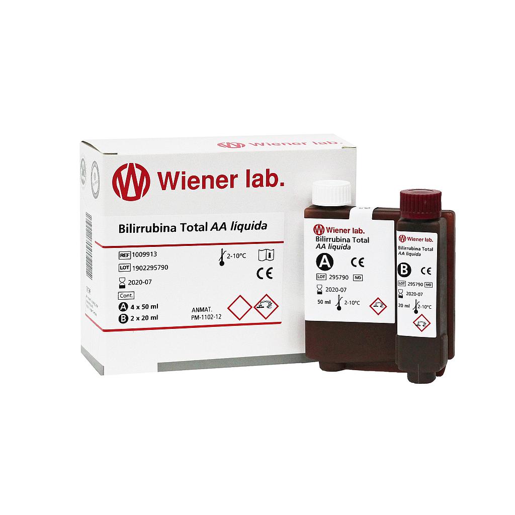 Bilirrubina total AA líquida