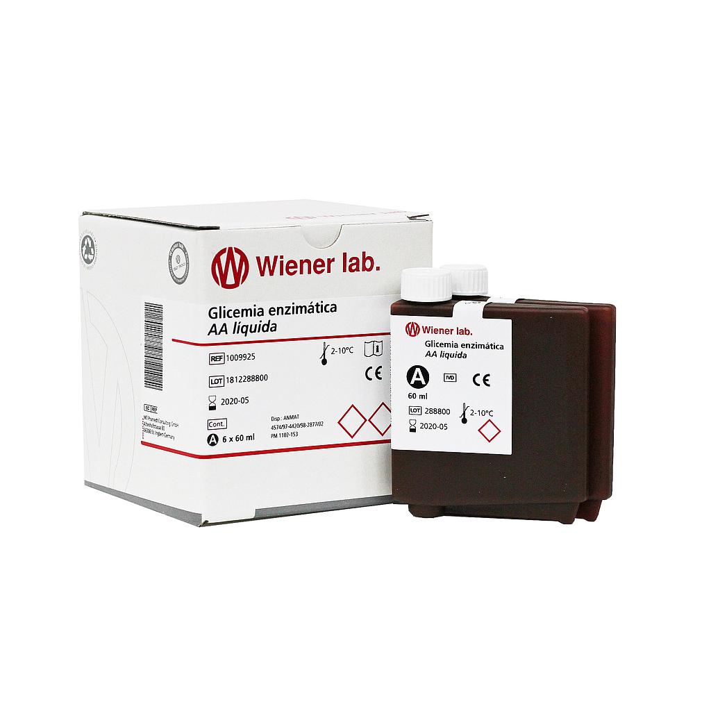 Glicemia enzimática AA líquida