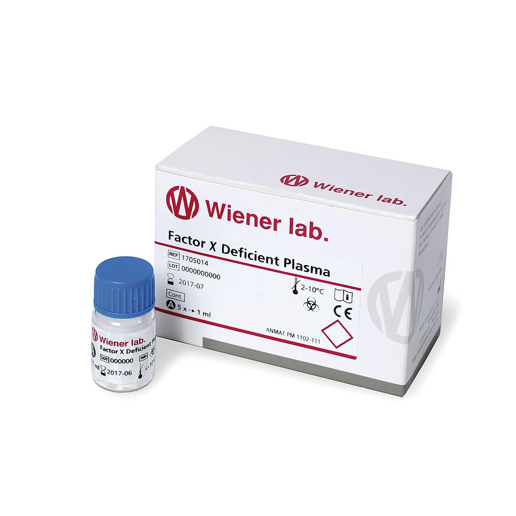 Factor X Deficient Plasma