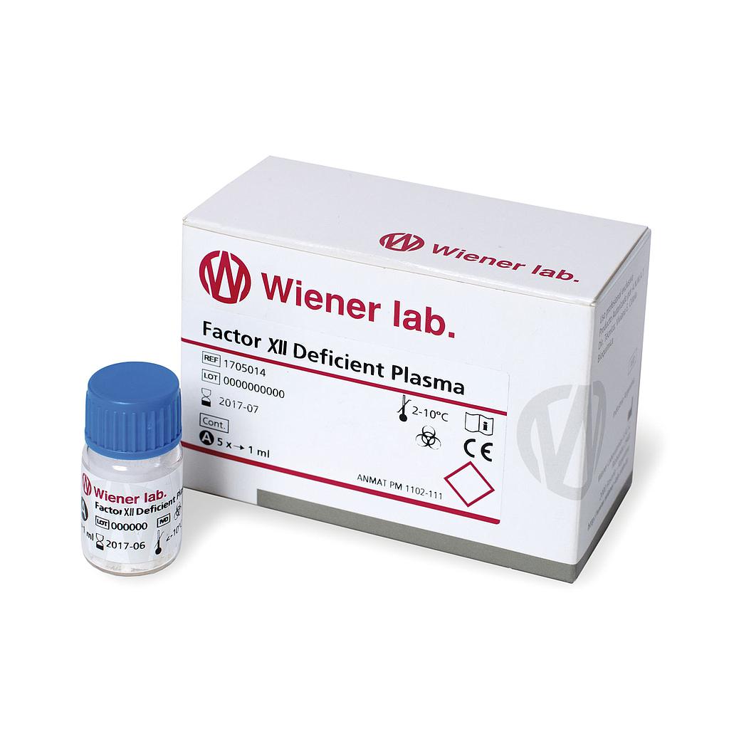 Factor XII Deficient Plasma