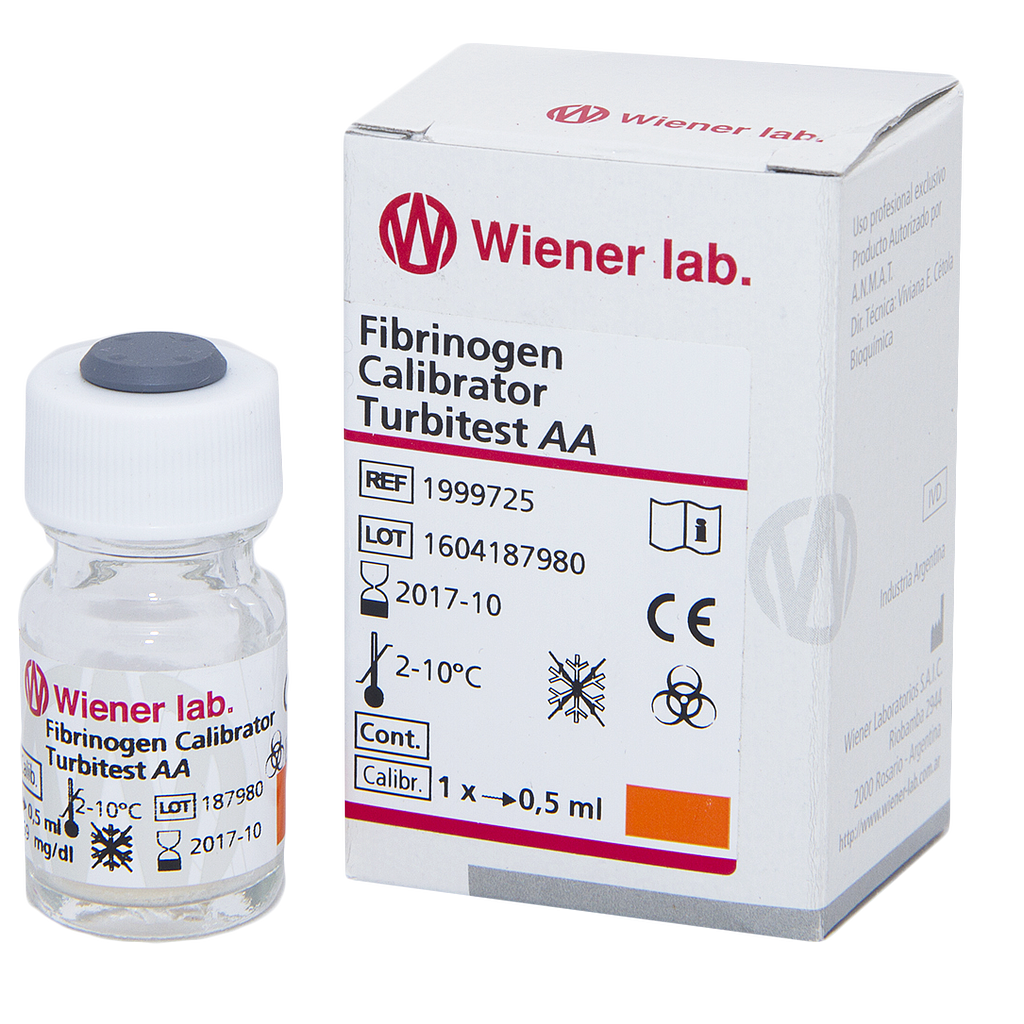 Fibrinogen Calibrator Turbitest AA  