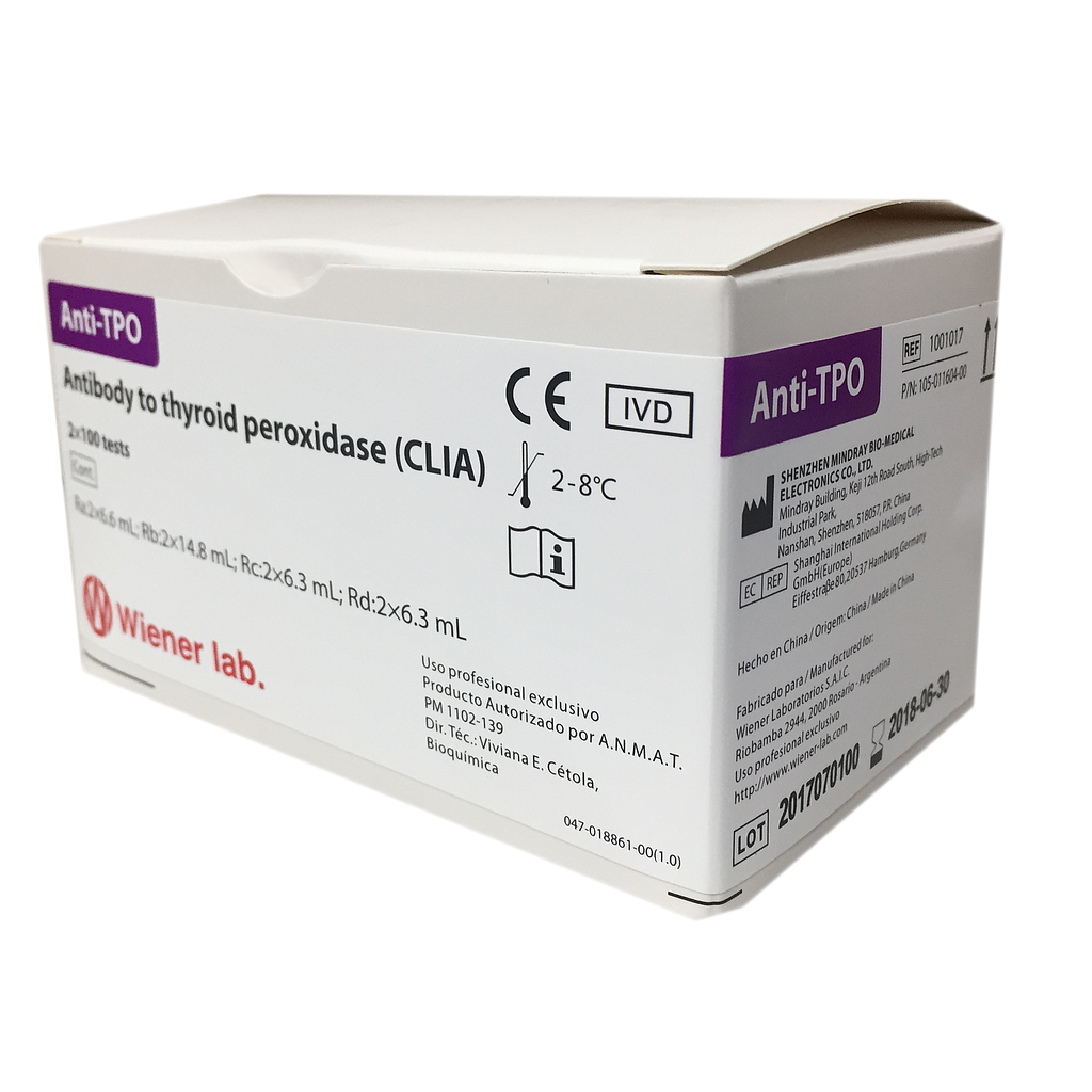 Antibody to thyroid peroxidase