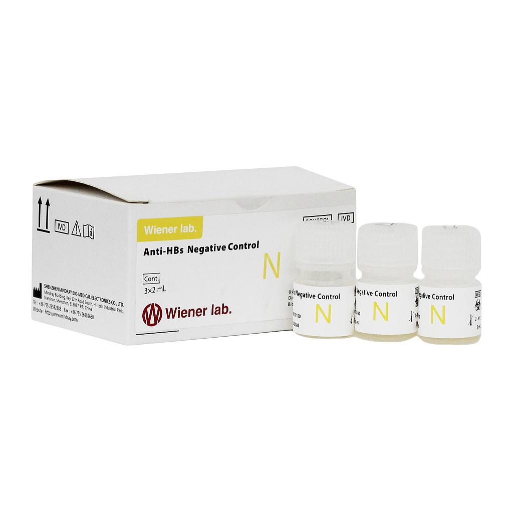 Anti-HBs Negative Control