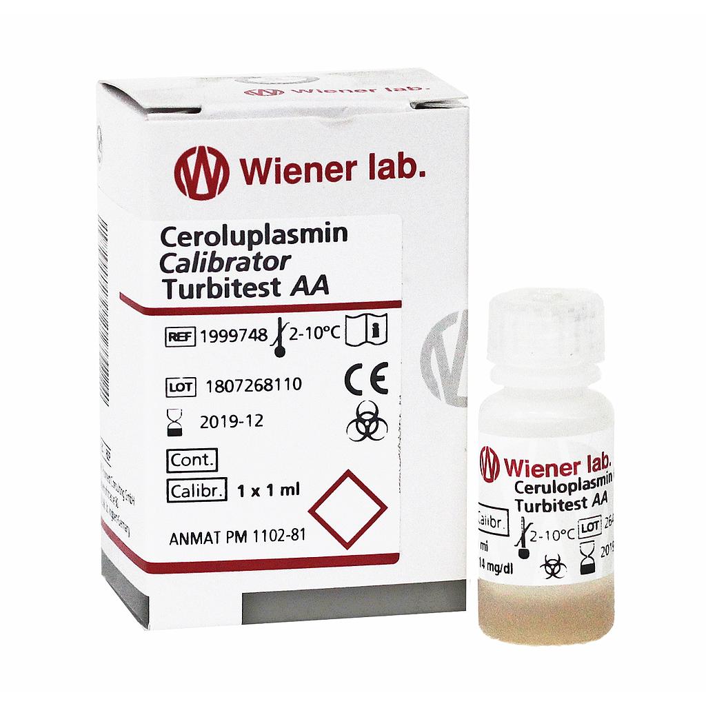 Ceruloplasmin Calibrator Turbitest AA