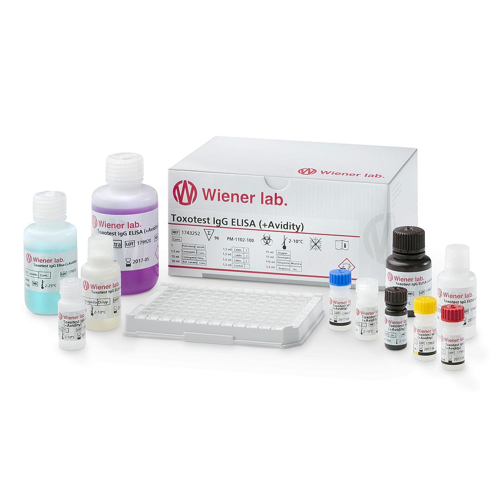 Toxotest IgG ELISA (+Avidity)